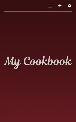 My Cookbook android App screenshot 2